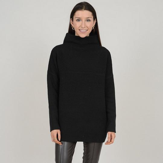 Oak & Ivy Women s Ribbed Knit Mock Neck Sweater