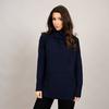 Women s Ribbed Knit Mock Neck Sweater