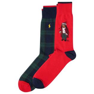 Men's Polo Bear Trouser Sock (2 Pack)