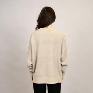 Oak & Ivy Chandail &agrave; col rond en tricot c&ocirc;tel&eacute; pour femmes