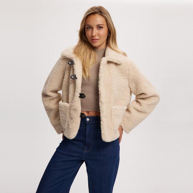 Noize Veste Frieda Sherpa pour femmes