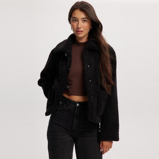 Noize Veste Frieda Sherpa pour femmes