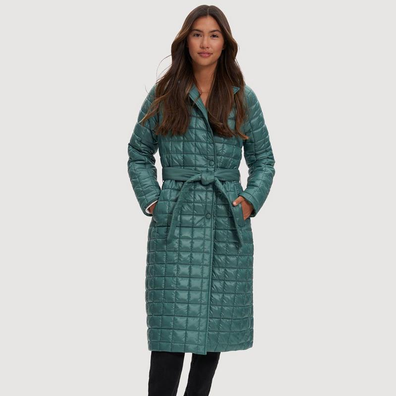Noize Manteau matelass&eacute; Alaia Wrap pour femmes