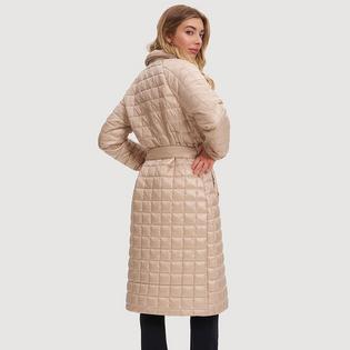Noize Manteau matelassé Alaia Wrap pour femmes