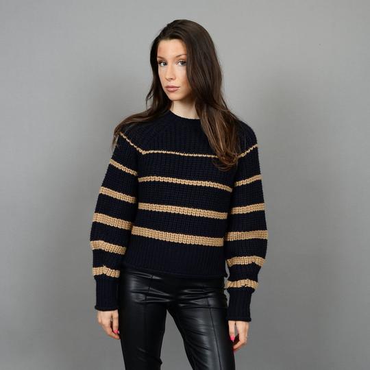 Oak & Ivy Women s Wide Striped Knit Sweater