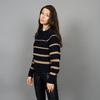 Women s Wide Striped Knit Sweater