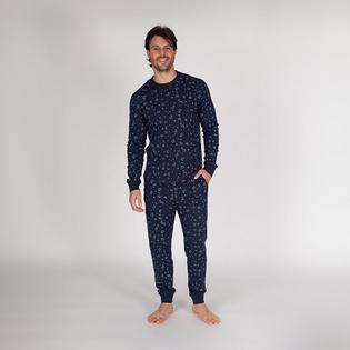 Men's Two-Piece Cotton Pajama Set