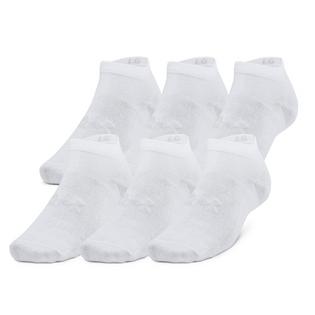 Under Armour Chaussettes basses Essential unisexes (paquet de 6 paires)