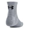 Chaussettes courtes d entra nement en coton unisexes  paquet de 3 