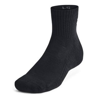 Under Armour Chaussettes courtes d'entra&icirc;nement en coton unisexes (paquet de 3)