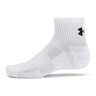 Under Armour Chaussettes courtes d'entra&icirc;nement en coton unisexes (paquet de 3)