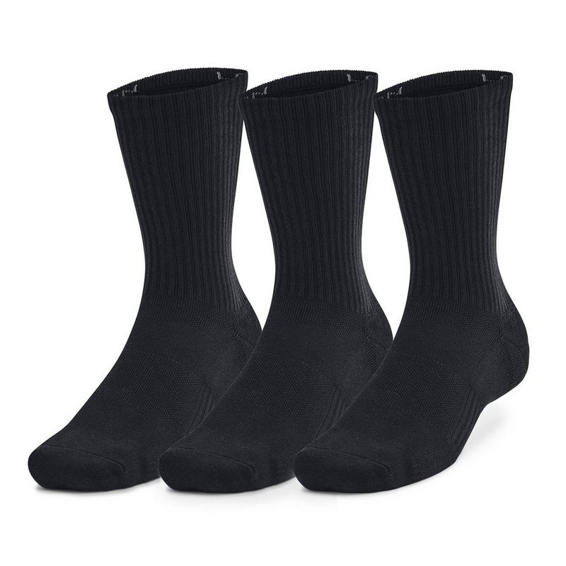 Under Armour Unisex Training Cotton Crew Sock (3 Pack)