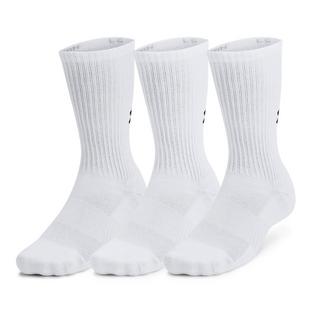 Under Armour Chaussettes d'entra&icirc;nement mi-mollet en coton unisexes (paquet de 3)