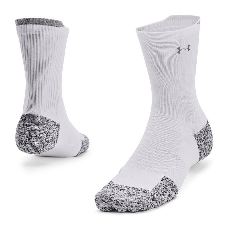 Under Armour Chaussette mi-mollet &agrave; amorti ArmourDry Run unisexes