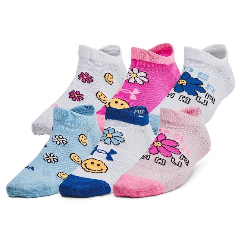 Under Armour Socquettes courtes Essential pour juniors [7-16] (paquet de 6)