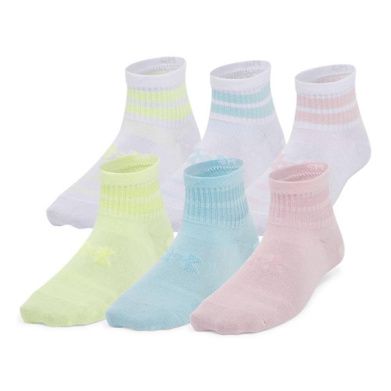 Under Armour Chaussettes Essential Quarter pour juniors [7-16] (paquet de 6)