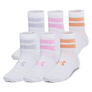  Juniors' [7-16] Essential Quarter Sock (6 Pack)