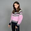 Women s Fair Isle Knit Crew Sweater