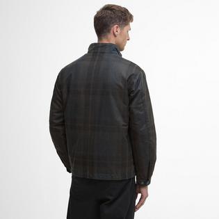 Barbour Men's Check Harrington Waxed Jacket