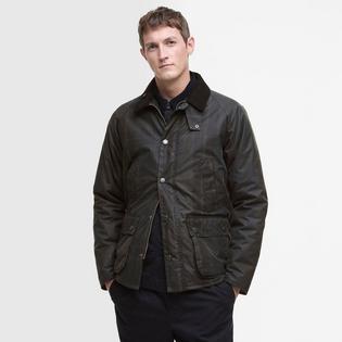 Men's Modern Check Bedale Waxed Jacket