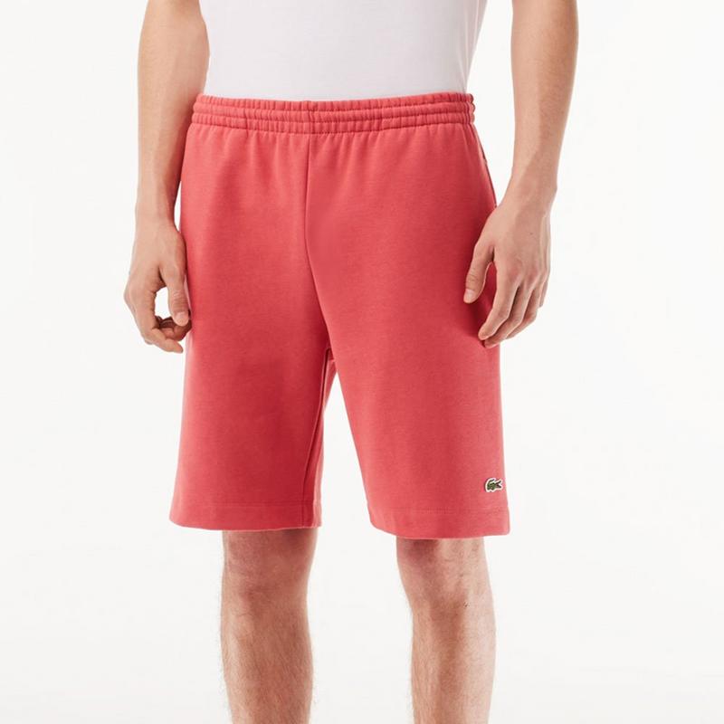 Lacoste Men's Organic Brushed Cotton Fleece Short