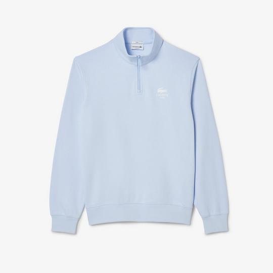 Unisex High Neck Half-Zip Sweatshirt | Lacoste | Sporting