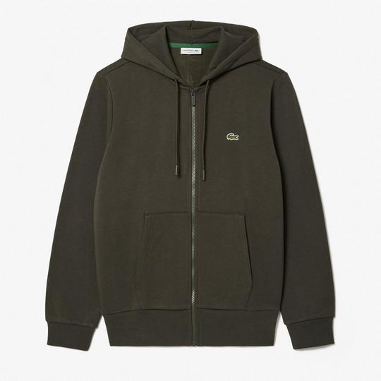 Lacoste zip through hoodie hotsell