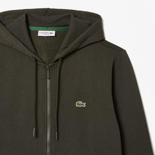 Lacoste Chandail &agrave; capuchon et &agrave; glissi&egrave;re en molleton pour hommes