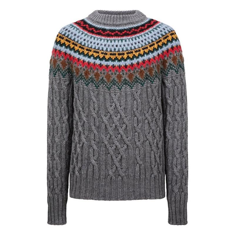 Moncler Grenoble Chandail en laine et alpaga pour hommes