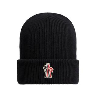 Moncler Grenoble Men's Wool Logo Beanie