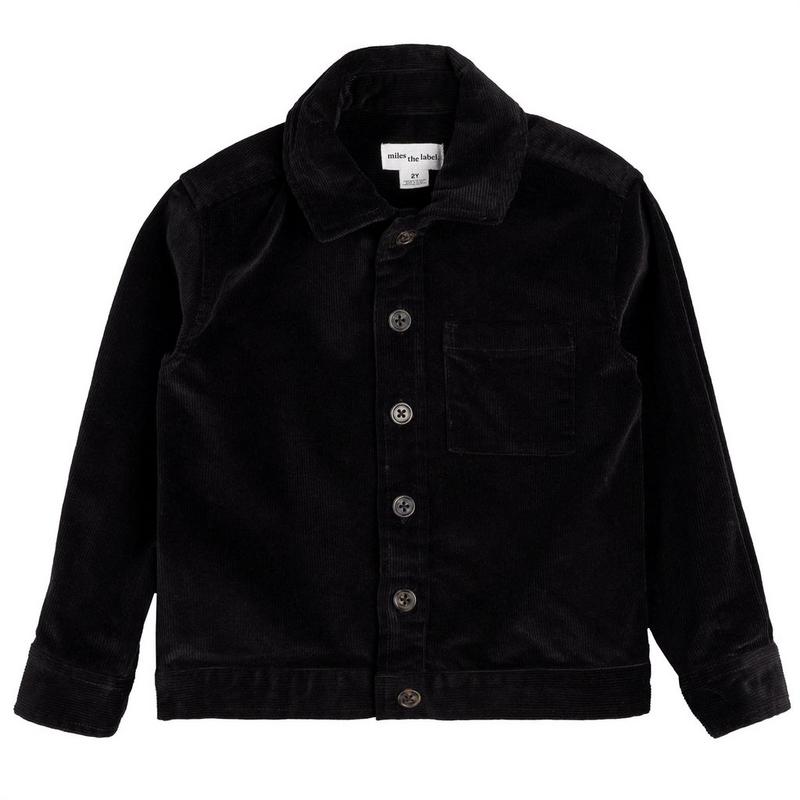 Miles The Label Chemise en velours c&ocirc;tel&eacute; pour gar&ccedil;ons [2-10]