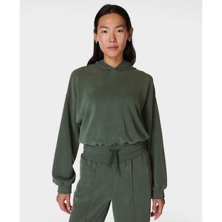 Sweaty Betty Women's Sand Wash CloudWeight Crop Hoodie