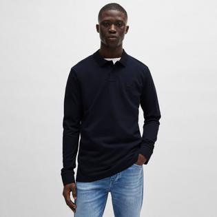 BOSS Men's Passerby Long Sleeve Polo