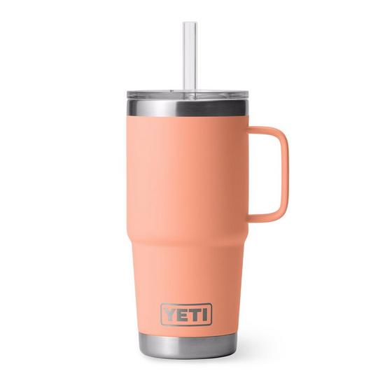 Yeti Tasse Rambler avec couvercle   paille  25 oz 