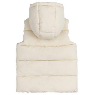 Miles The Label Girls' [2-10] Hooded Quilted Vest