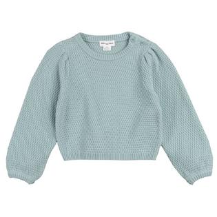Miles The Label Girls' [2-10] Bubble Sleeve Sweater
