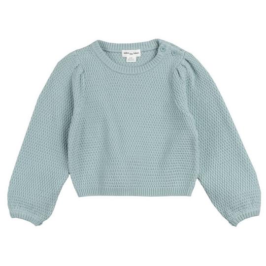 Miles The Label Girls   2-10  Bubble Sleeve Sweater