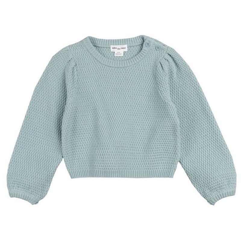 Miles The Label Chandail &agrave; manches bouffantes pour filles [2-10]
