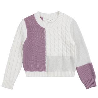 Miles The Label Girls' [2-10] Colourblock Knit Sweater