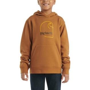  Junior Boys' [8-16] Fleece Pullover Logo Hoodie