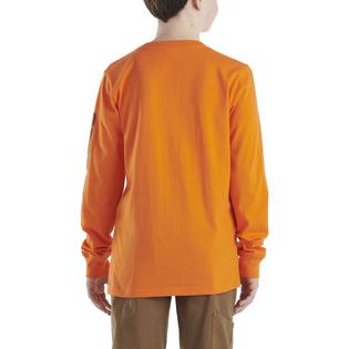 Carhartt Junior Boys' [8-16] Long Sleeve Pocket T-Shirt