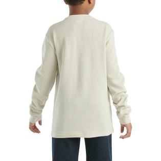 Carhartt T-shirt Henley &agrave; manches longues pour enfants [8-16]