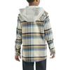 Junior Boys   8-16  Long Sleeve Hooded Flannel Shirt