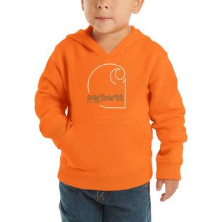 Boys' [4-7] Fleece Pullover Logo Hoodie