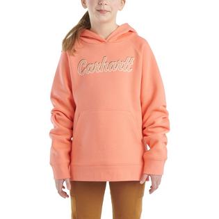 Carhartt Chandail en molleton à capuchon avec logo pour garçons [8-16]