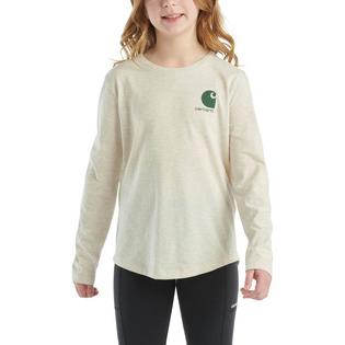  Junior Girls' [8-16] Long Sleeve Landscape Graphic T-Shirt