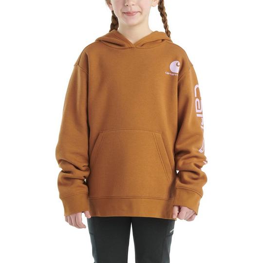 Carhartt Junior Girls   8-16  Fleece Graphic Hoodie