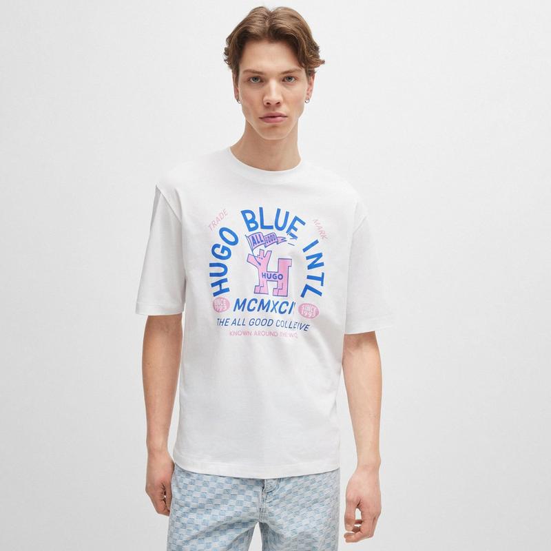 HUGO T-shirt Nalumber pour hommes