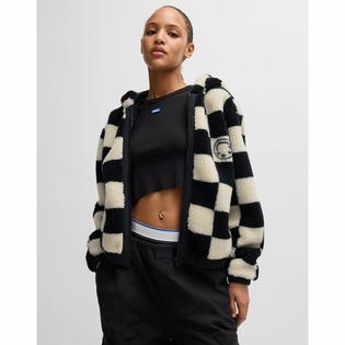 HUGO Women's Flusia Teddy Jacket