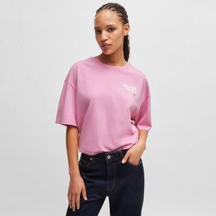HUGO Women's Oversized Graphic T-Shirt